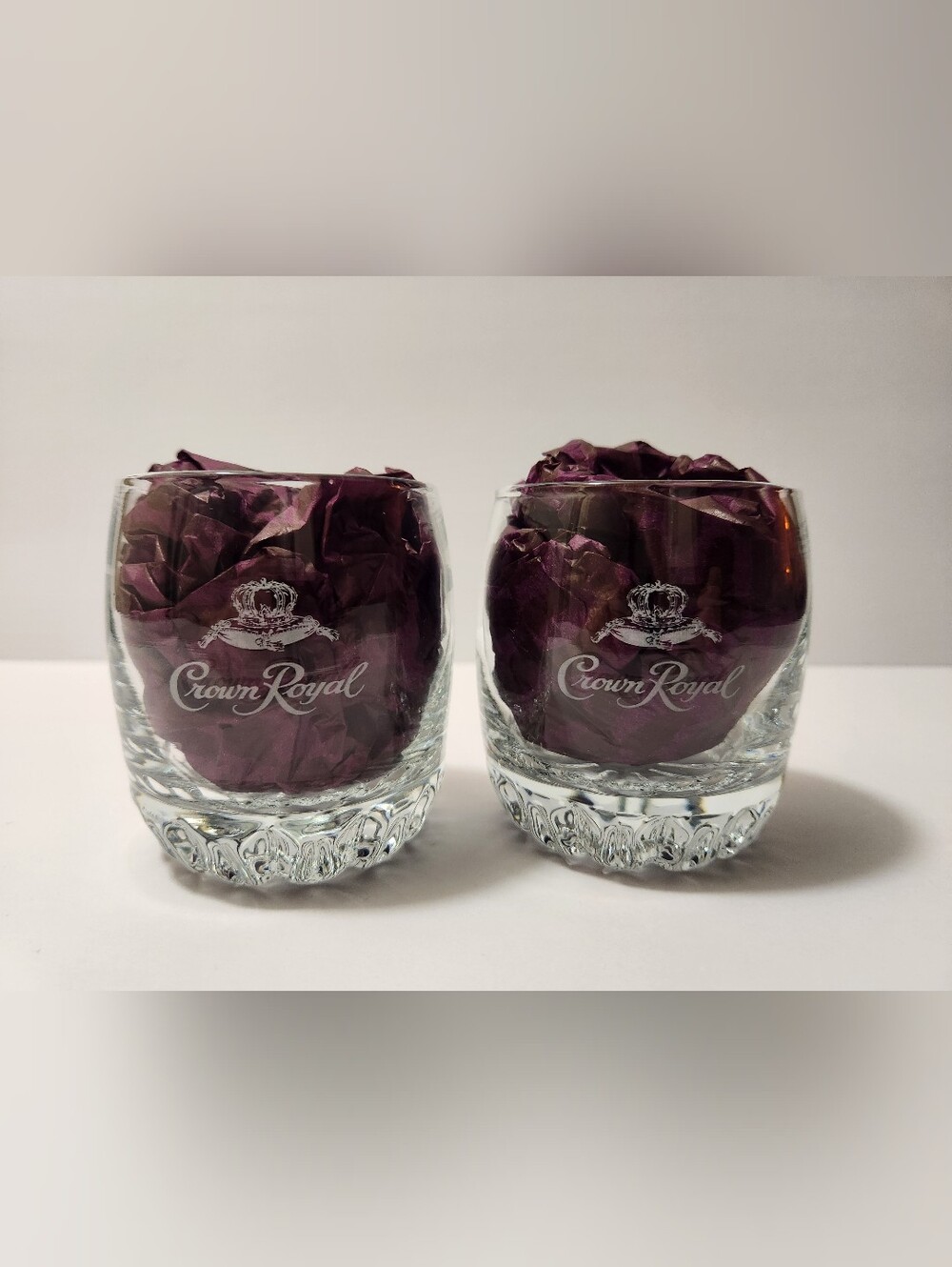 Crown Royal Whiskey Glasses Set of 2